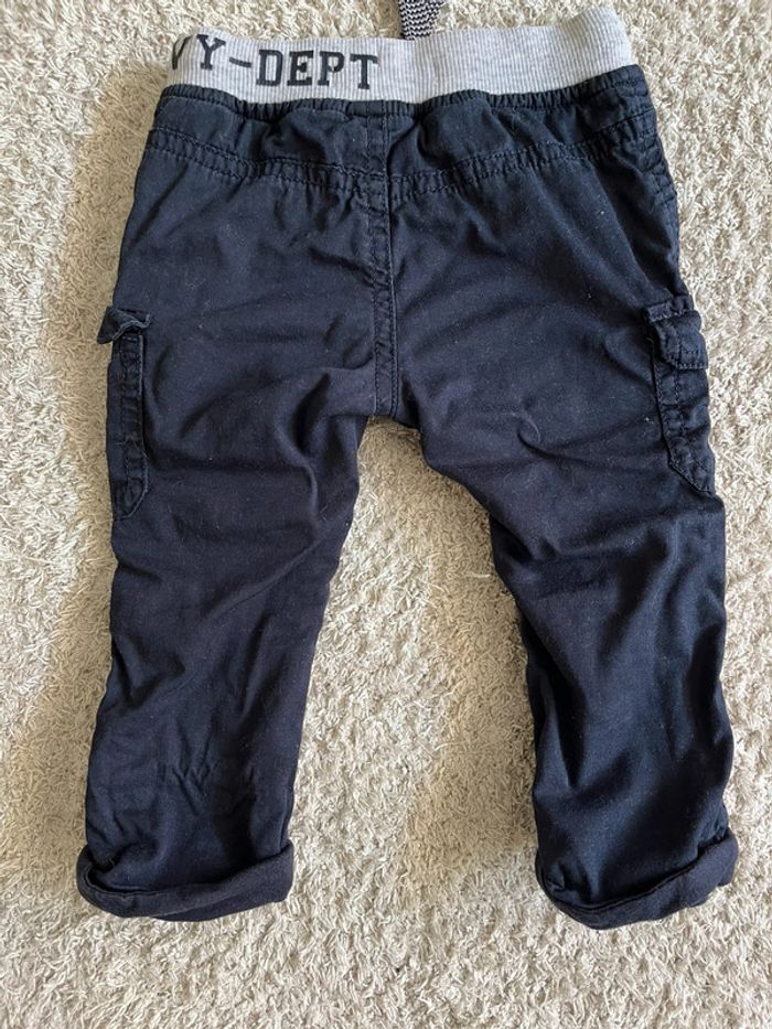 Pantalon souple bleu marine taille 6 mois Gémo - photo numéro 4