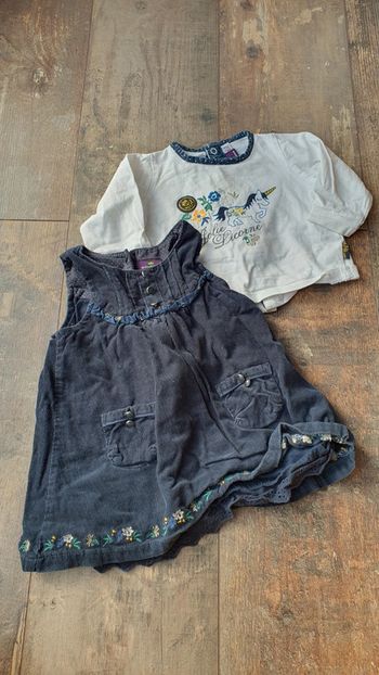 Ensemble Sergent major 9 mois en très bon état 👌