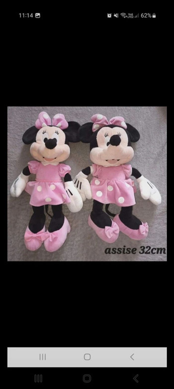 Lot peluches minnie - photo numéro 6