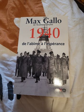 1940 de l abime à l espérance Max Gallo