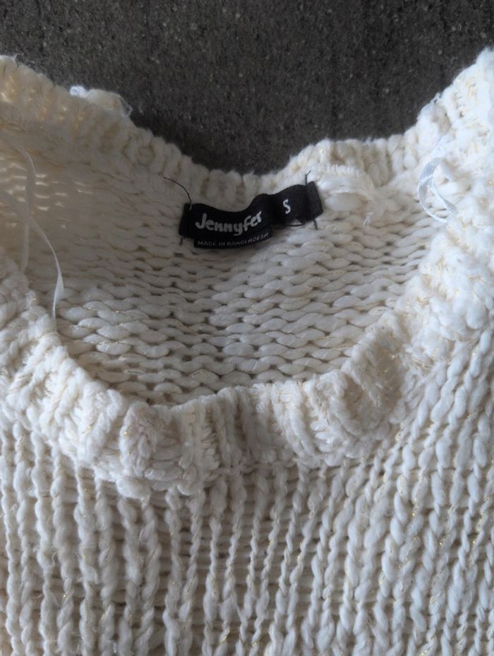 Pulls long pull en laine sweat chaud - photo numéro 2