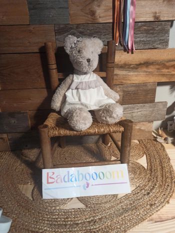 Peluche ours j line tbe