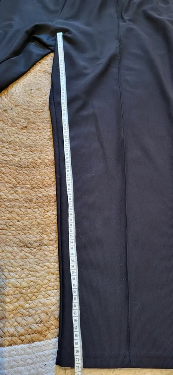 Pantalon noir élégant Afibel taille 54 - Très bon état - photo numéro 8