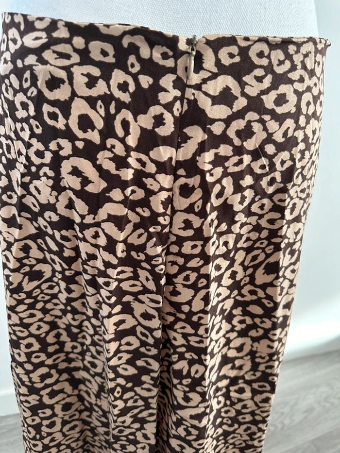 Jupe longue léopard marron et beige T40/42 L/XL - photo numéro 6