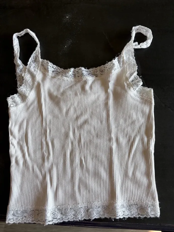 Crop top blanc - photo numéro 2