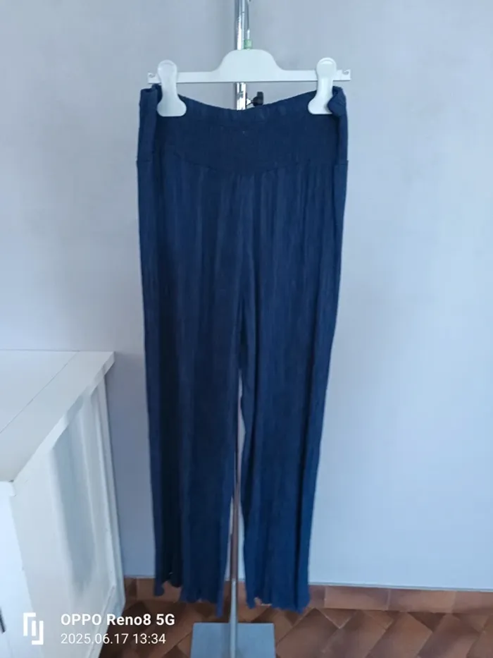 Pantalon bleu marine