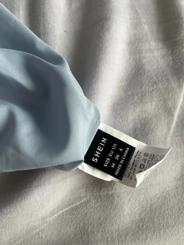 🔹 Débardeur fluide bleu clair – Shein 🔹 - photo numéro 3