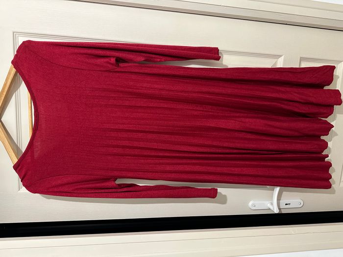 Robe d'hiver rouge - photo numéro 2