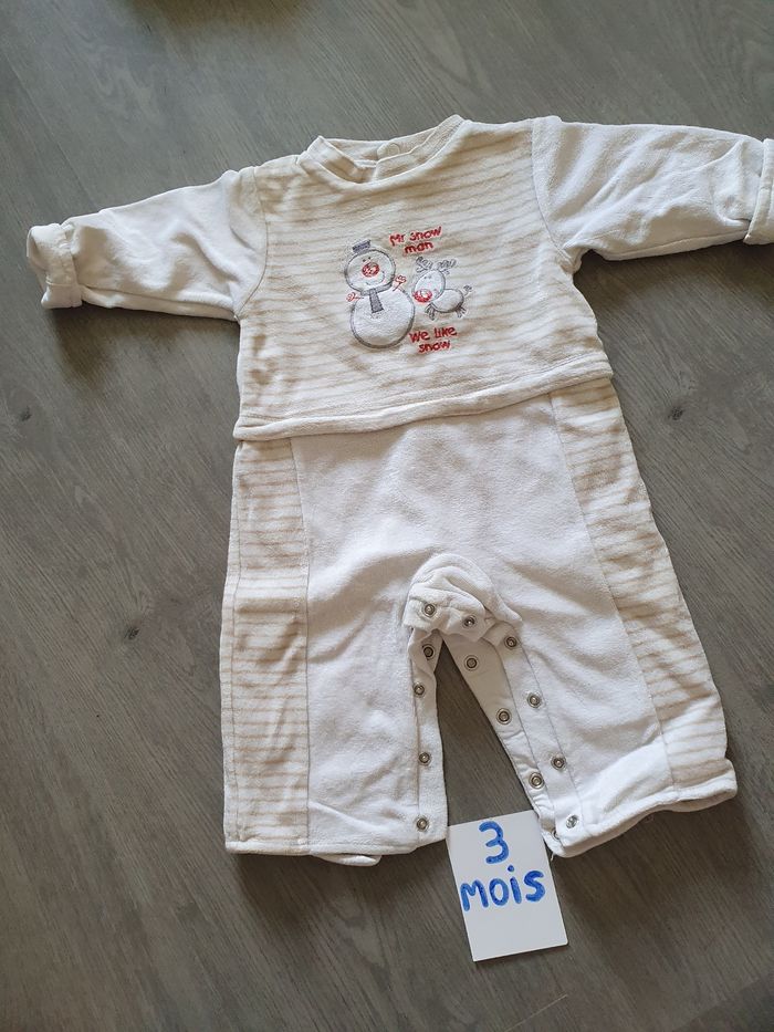 Pyjama polaire 3mois garçon