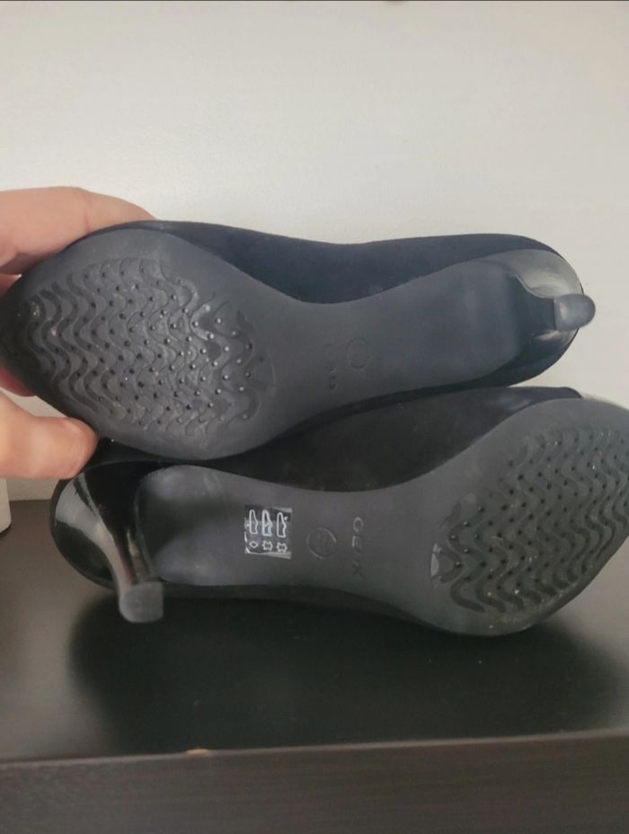 Escarpins talons geox noir - photo numéro 5