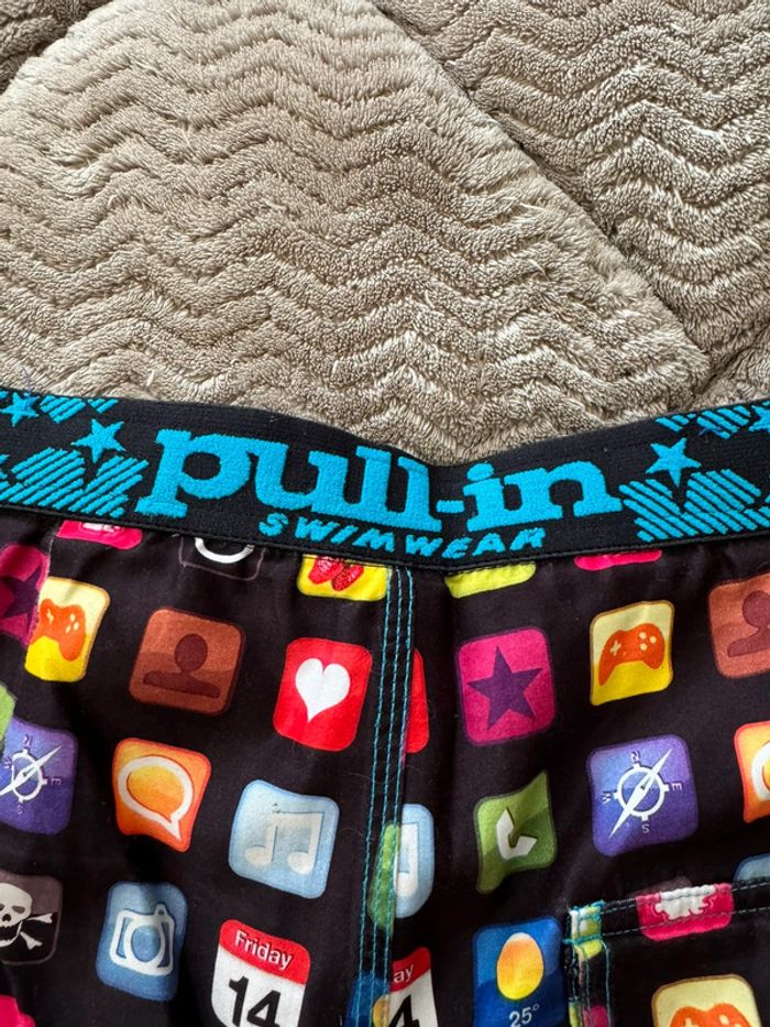Short de bain pull-in application en très bon état taille m - photo numéro 4