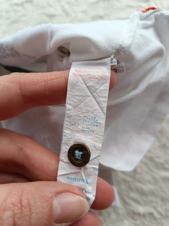 Polo chemise manches longues Garçon 1 mois Sergent major 100% coton - photo numéro 6