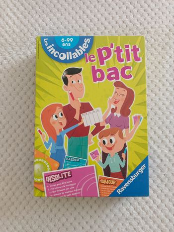 Jeu Les Incollables – Le P’tit Bac de Rasvenburger