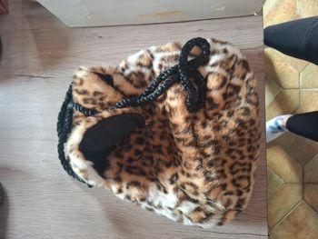 Sac bandoulière léopard