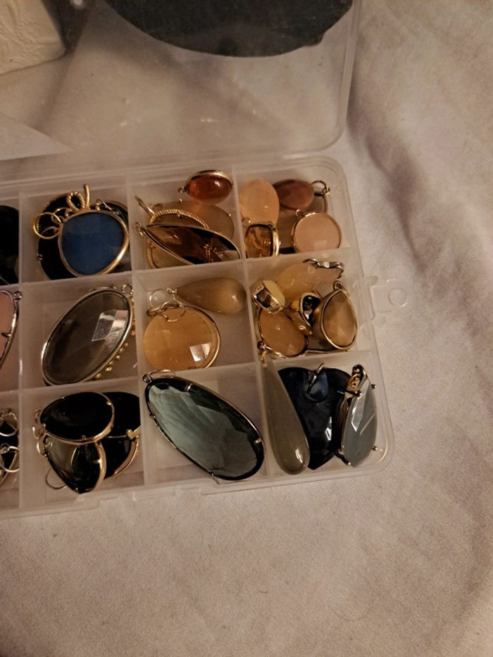 Lot de pendentifs chic multicolore - photo numéro 5