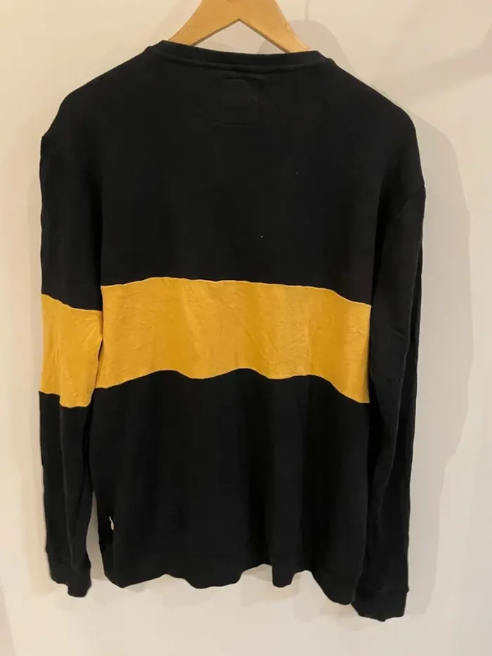 Crewneck black yellow Lee Cooper size L - photo numéro 10