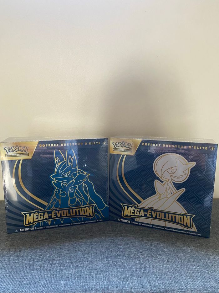 Pokémon Lot 2 Etb • Lucario & Gardevoir • ME01