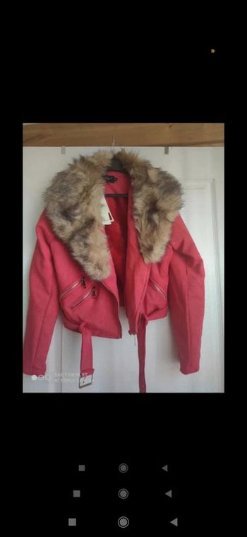 Veste style velours 40