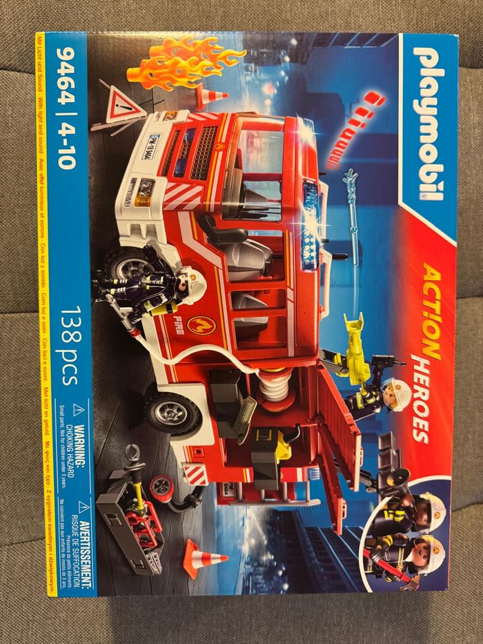 Fourgon d'intervention des pompiers