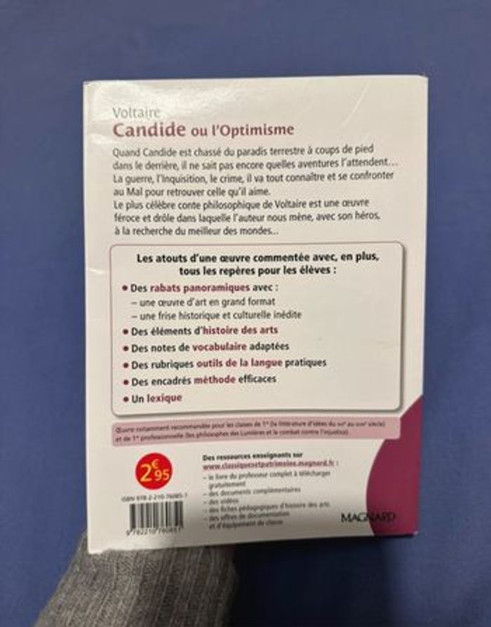 Livre Candide de Voltaire - photo numéro 2