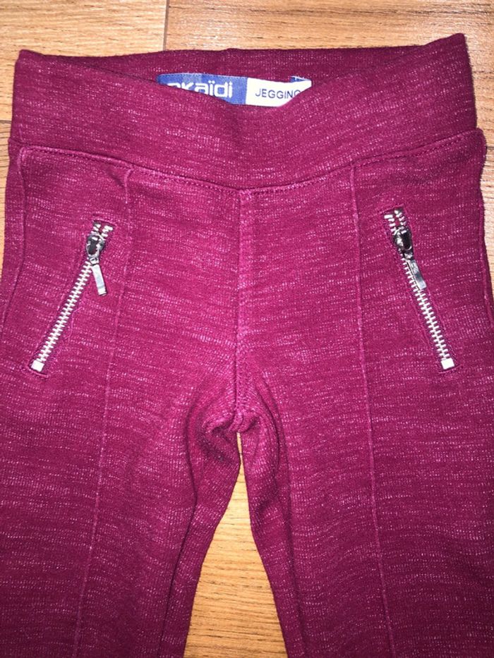 Legging okaidi fille 🌺 taille 3 ans très bon état - photo numéro 2