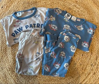 Lot pyjama pat patrouille Zara
