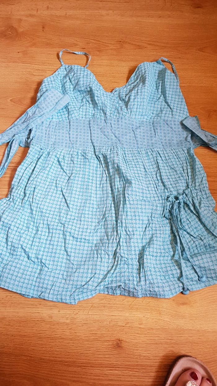 Top turquoise - photo numéro 2