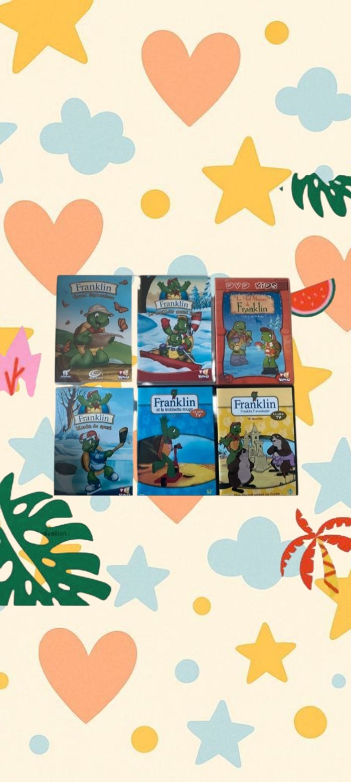 Lot de 6 DVD Franklin