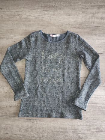 Pull léger 10 ans Gémo " Happy it's my nature " #Fille10ans