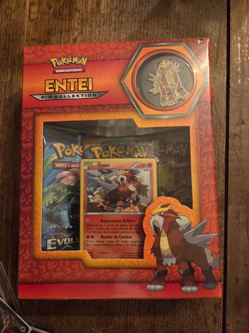 Coffret Entei pins rare