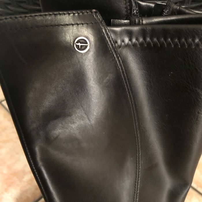 Botte en cuir noir - photo numéro 2