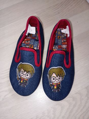 Chaussons bleus Harry Potter 
P. 32 
NEUFS