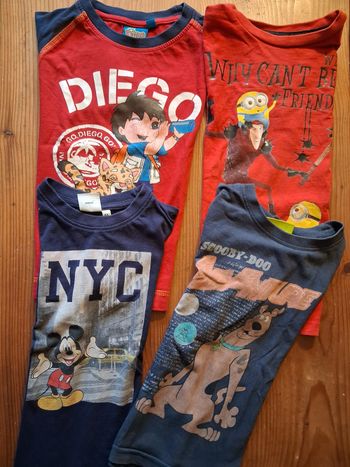 T.shirt garçon - 4 ans - Différentes Marques