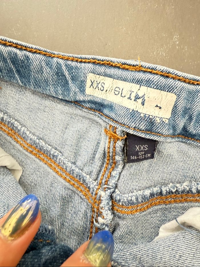 Short jean bleu clair - photo numéro 4
