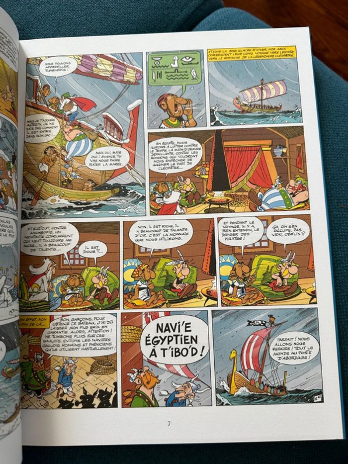 Livre bd album Astérix et Cléopatre la collection officielle documents inédits des auteurs - photo numéro 5