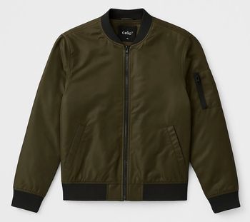 Bomber kaki Celio – Taille S