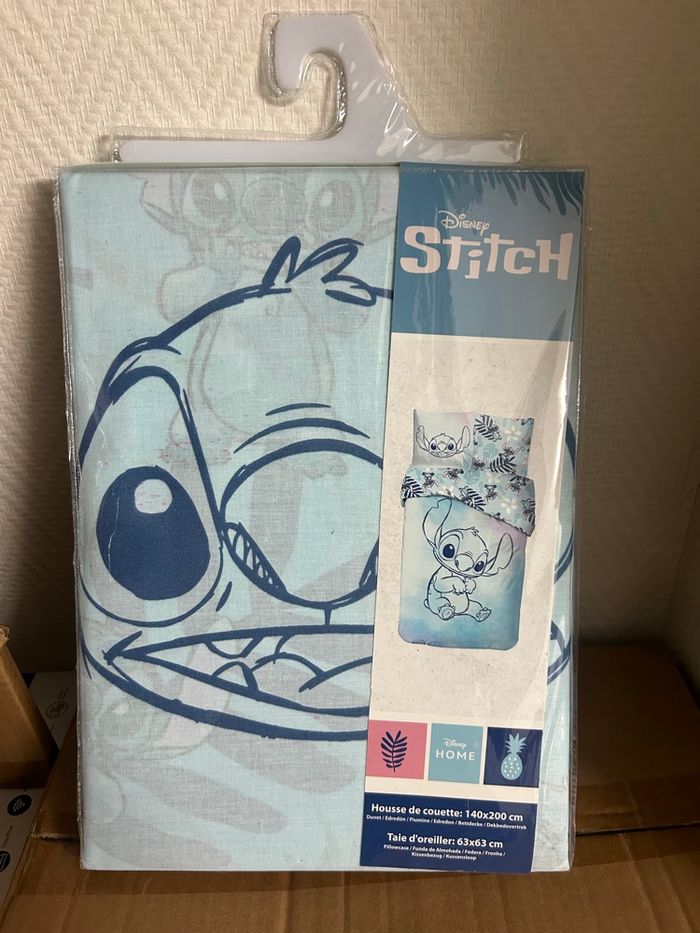Parure Housse De Couette Lilo And Stitch Dsiney En Coton - photo numéro 2