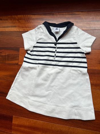 Robe marinière Petit Bateau 18 mois