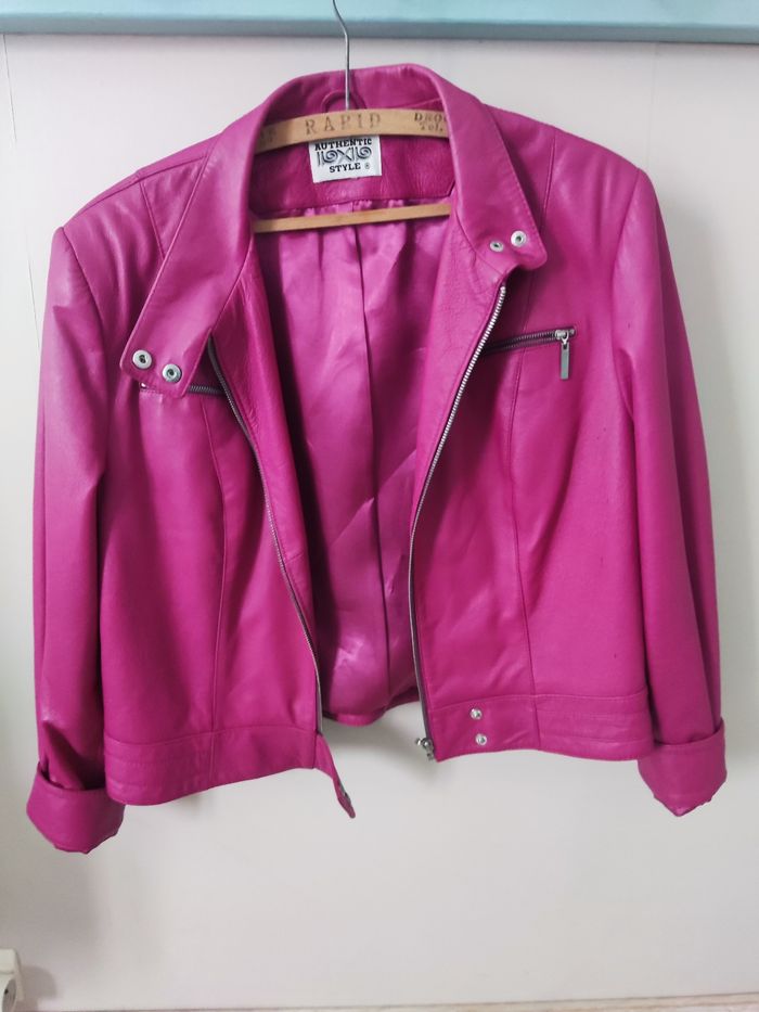 Magnifique perfecto rose cuir - photo numéro 2