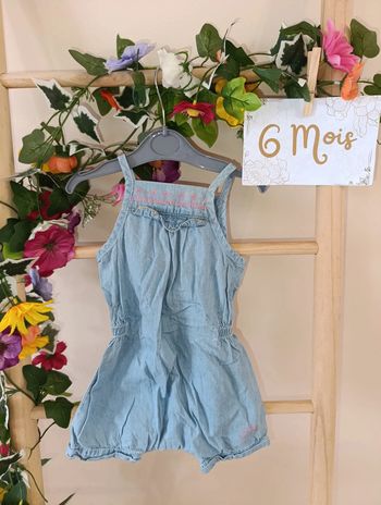 Combishort bretelle 6mois