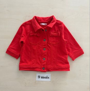 Veste bébé fille - DPAM - taille 9 mois 71 cm