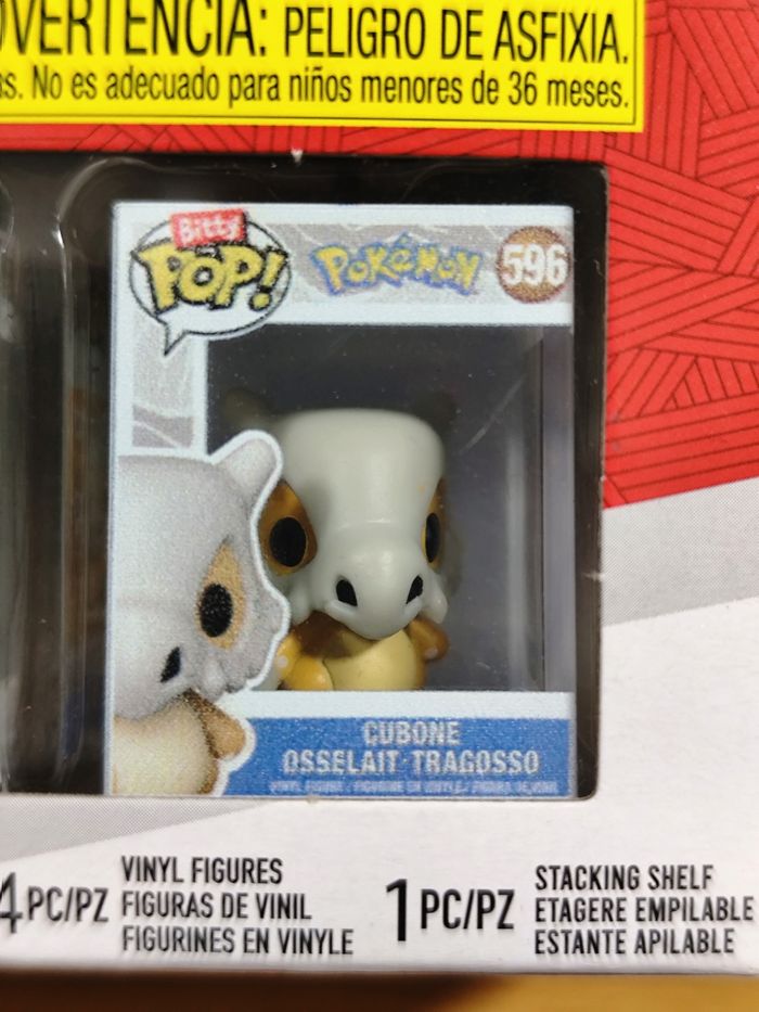 Lot 2 Boîtes x4 Bitty Pop! - Pokémon Classiques - Aquali, Salamèche, Pikachu, Voltali... - photo numéro 6