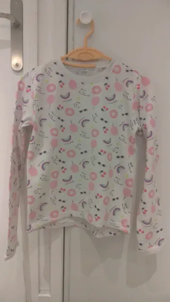 Pull léger imprimé