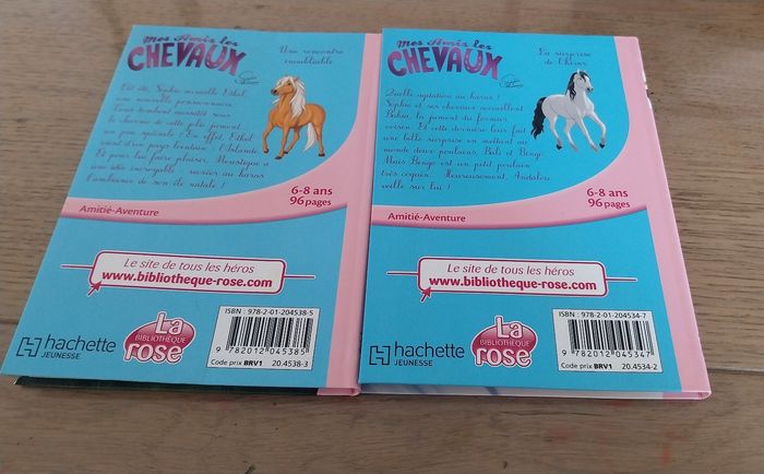Lot de 2 livres mes amis les chevaux neuf - photo numéro 2