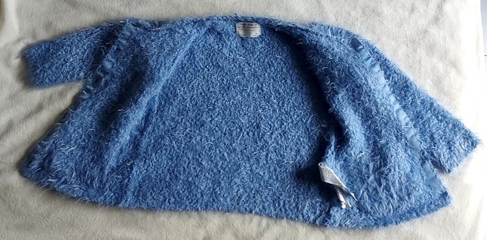 Gilet bleu ciel "Zara Girl's" - photo numéro 5