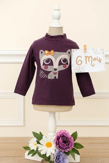 T-shirt manche longue 6mois Du pareil au même