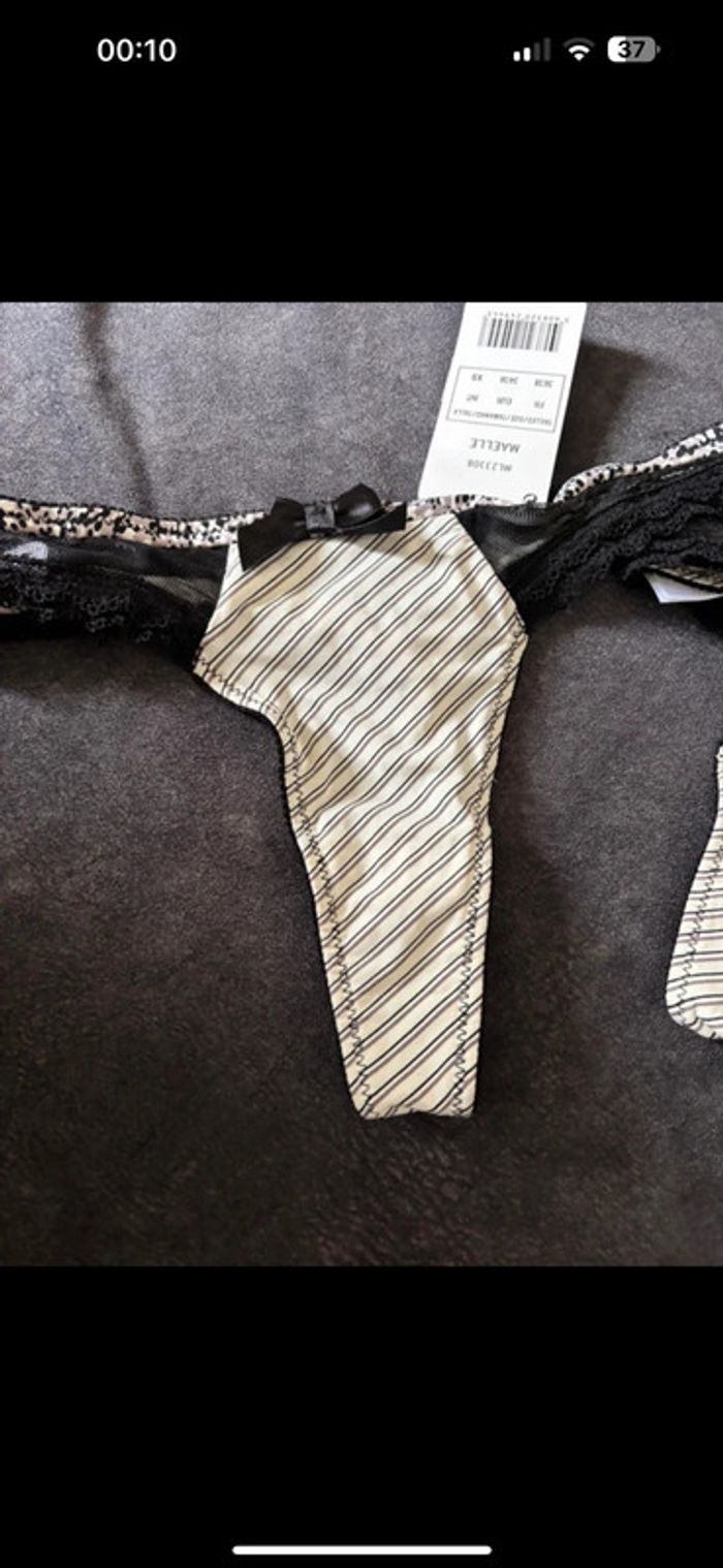 Lot de 2 string neuf steffy - photo numéro 5
