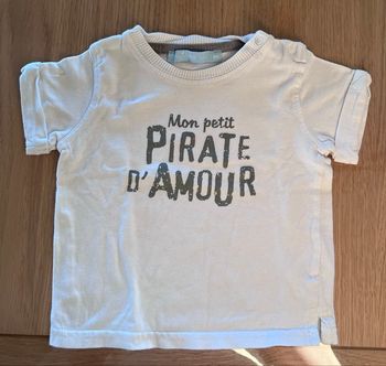 T shirt  6 mois 