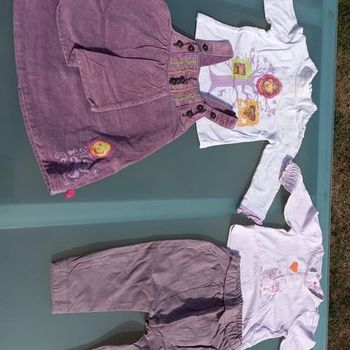 lots de vêtements fille 6 mois  93 pieces+ 24 paires de collants