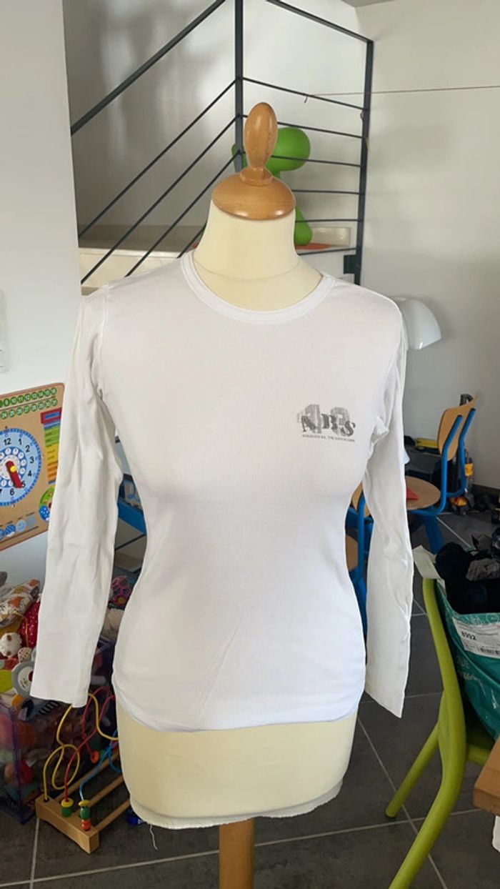 Tee shirt absorba basique blanc